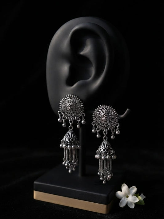 Elegant Zircon Crystal Statement Earrings