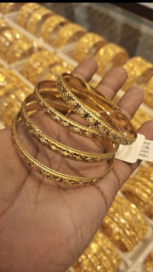 Premium Gold-Plated 4-Piece Kara Set